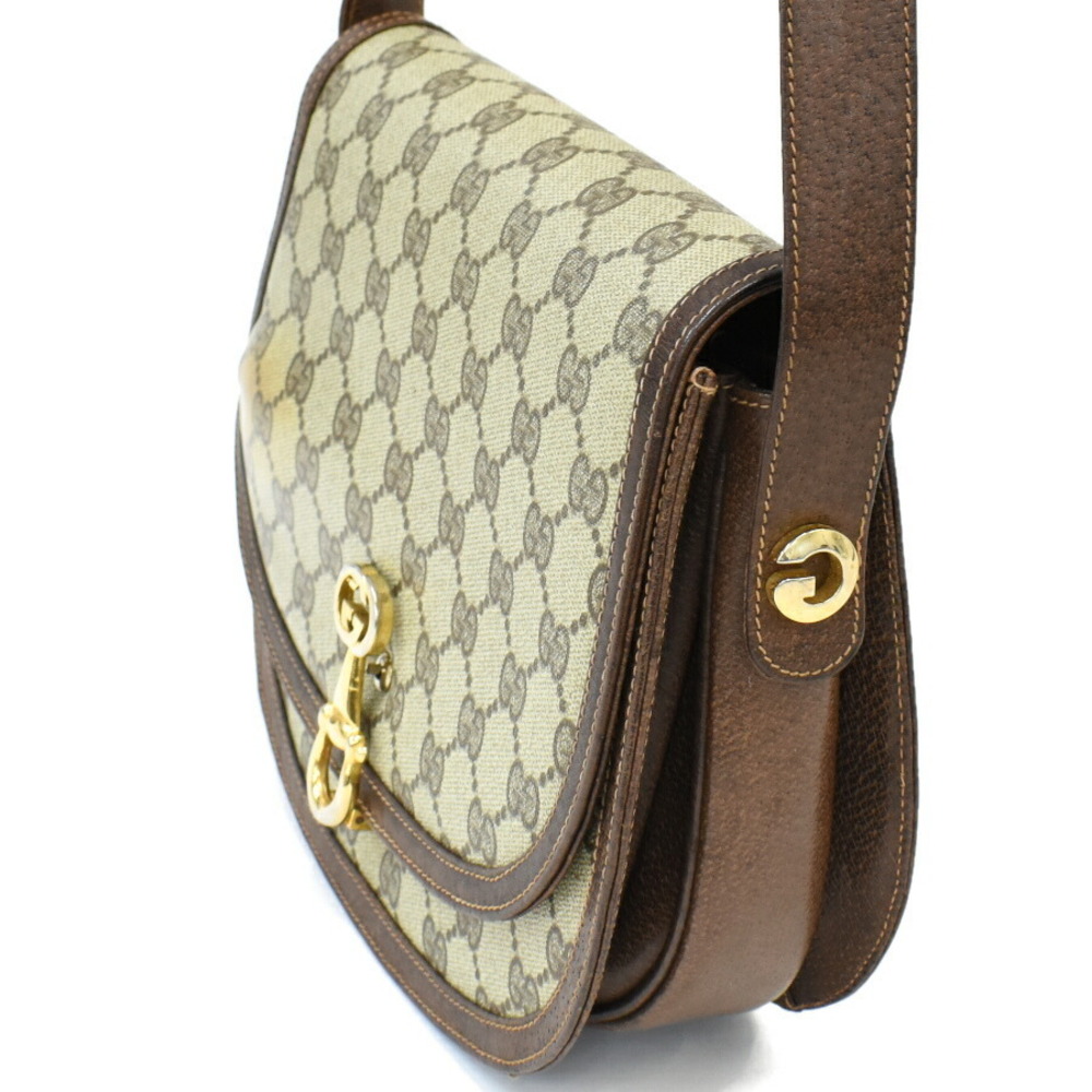 Gucci Gg Plus Interlocking Shoulder Bag Brown - image 2